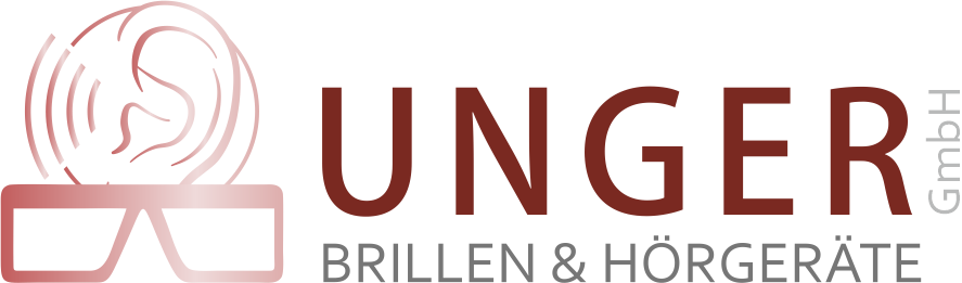 Logo - Unger Brillen & Hörgeräte GmbH | Logo aus Ohr und Brille